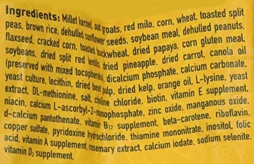 Tropimix Premium Formula for Cockatiels & Lovebirds, 2 lb Bag — view 4