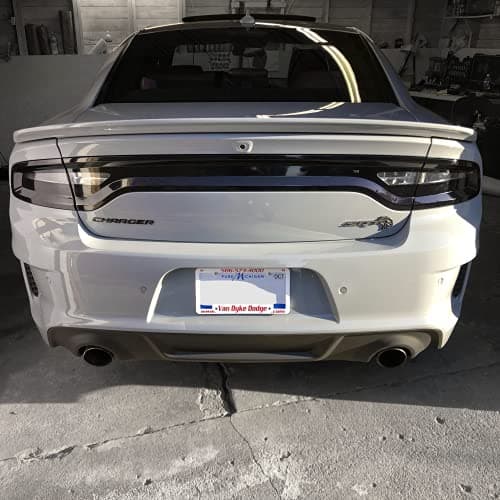 VViViD Extra-Wide Headlight Taillight Vinyl Tint Wrap Roll (Dark Smoke 12" x 24" 2-Roll Pack) — view 4