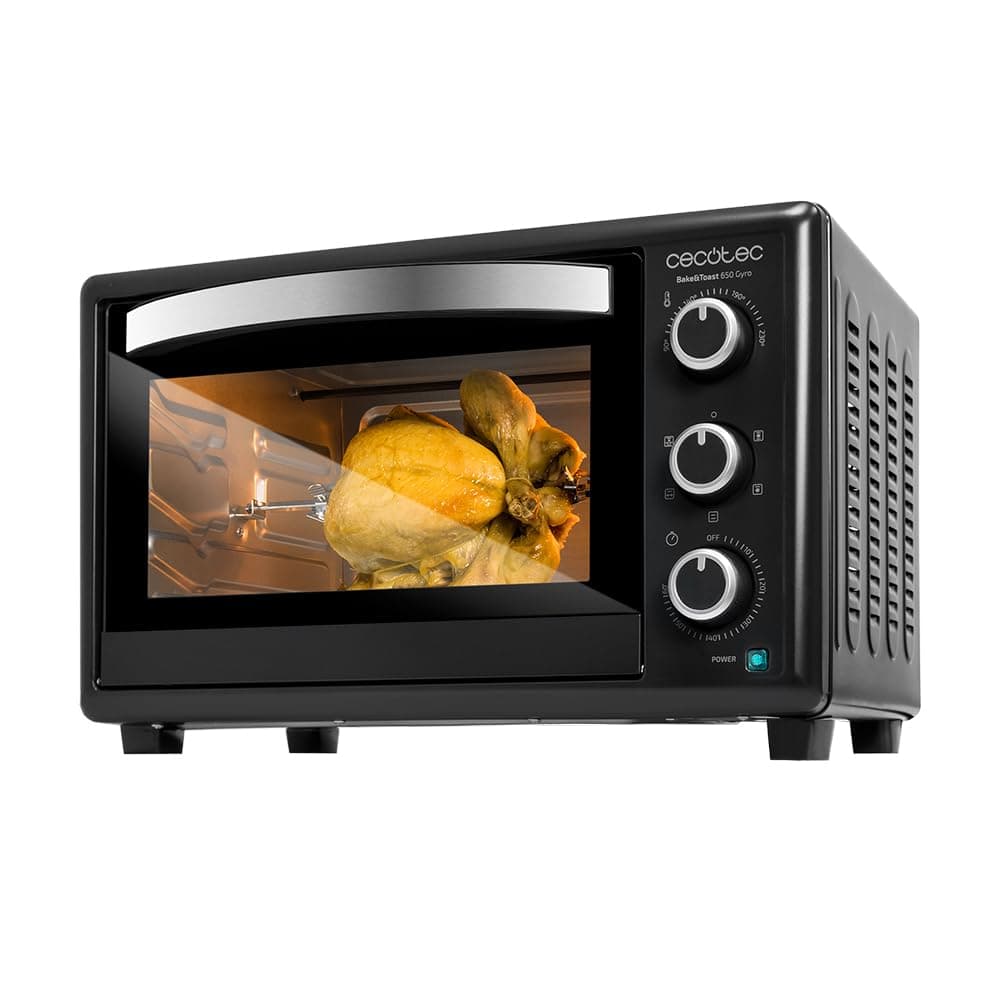 Cecotec Horno de sobremesa Bake&Toast 1090 White, 10 L, 1000 W, Temporizador 60min, Temperatura regulable hasta 230ºC, Bandeja para hornear, parrilla y pinzas. — view 19