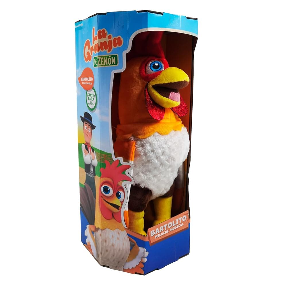 Bandai - La Granja De Zenón: Peluche Musical Bartolito Multicolor 80004 — view 5