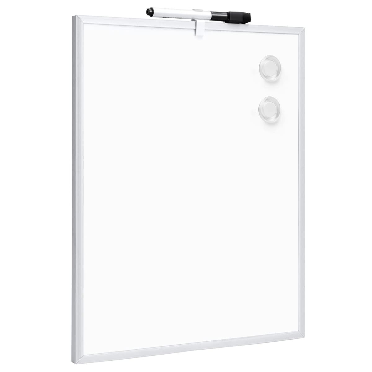 Amazon Basics Pizarra blanca magnética con bandeja para rotuladores y marco de aluminio, 240 cm x 120 cm — view 14