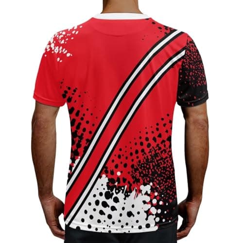 Viuacagoru 2026 World Cup Soccer Jersey for Men Short Sleeve Jersey for Men Breathable Team Jerseys for Soccer Fan Sports Top, Canada Flag, XX-Large — view 3