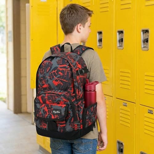 rickyh style School Backpack Travel Bag for Men & Women Lightweight College Back Pack with Laptop Compartmen — view 5