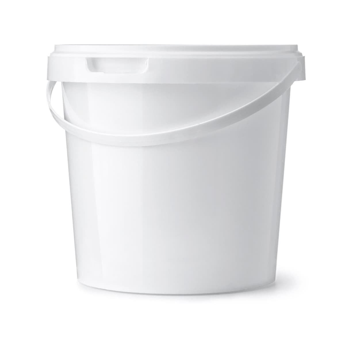 500ml White Bucket With Airtight, Leak-Proof, Tamper Evident Lid — view 4