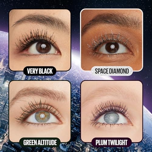 Maybelline Lash Sensational Sky High Washable Mascara Makeup, Volumizing, Lengthening, Defining, Curling, Multiplying, Buildable Formula, Blackest Black, 1 Count — view 4