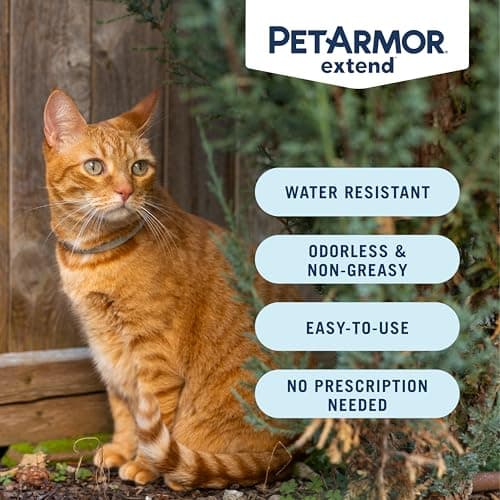 PetArmor Extend Flea & Tick Treatment & Prevention Collar for Cats, 8 Months of Protection, 1 Count — view 4