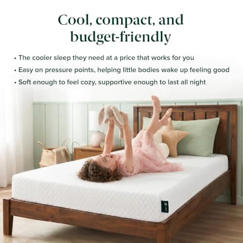 Zinus 6 Inch Twin Cooling Essential Memory Foam Mattress, Medium Feel — view 8