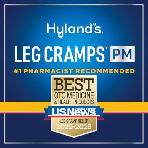 Hyland's Leg Cramps PM, Relief of Nighttime Leg, Calf, and Foot Cramps, 50 Quick-Dissolving Tablets — view 5