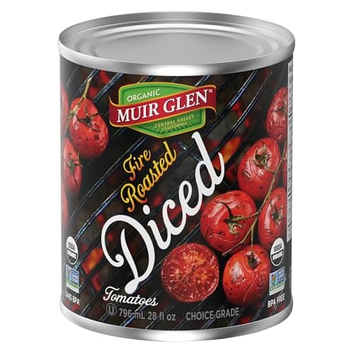 Muir Glen Organic Fire Roasted Diced Tomatoes, 796-Milliliter — view 4