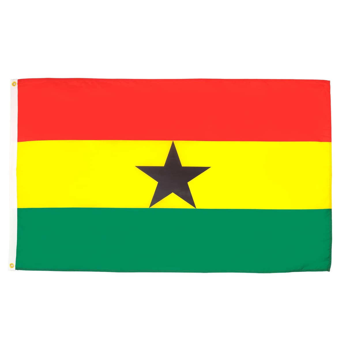 AZ FLAG - Ghana Flag - 2x3 Ft - 100D Polyester Ghanaian Banner with Two Metal Grommets - Fade Resistant - Vivid Colors - 2' x 3' Feet - 90x60 Cm