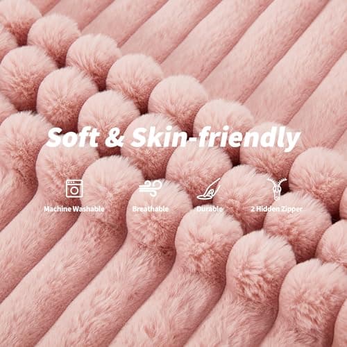 3 in 1 Bean Bag Chair Giant BeanBag Chairs Convertible Bean Bag Floor Cushion with Machine Washable Cover, Beanbag Chairs for Adult (Pink) — view 3