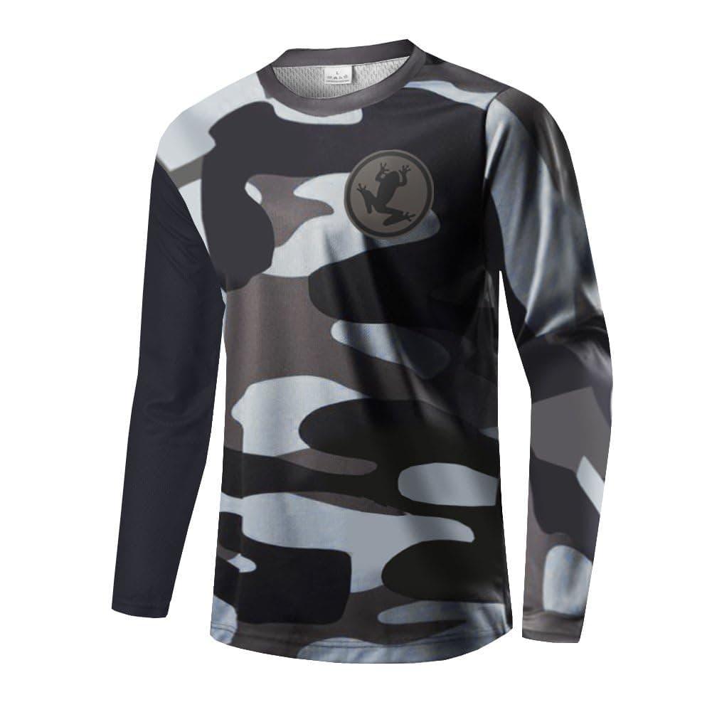 UGLY FROG Downhill Jersey Mens Bike Wear Rage Cycling/Motocross Clothes Mountain Bike Shirt MTB BMX — view 14
