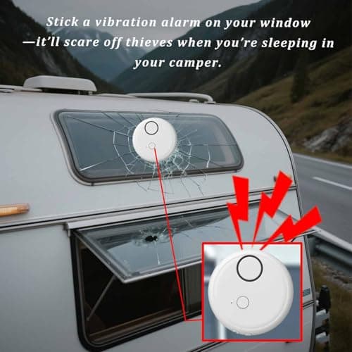 Decumeby Window Alarm System, Ultra Loud 130dB Alarms, 5 Adjustable Sensitivity, Burglar Alert Glass Break Sensor for Home Dormitory Vehicle — view 5