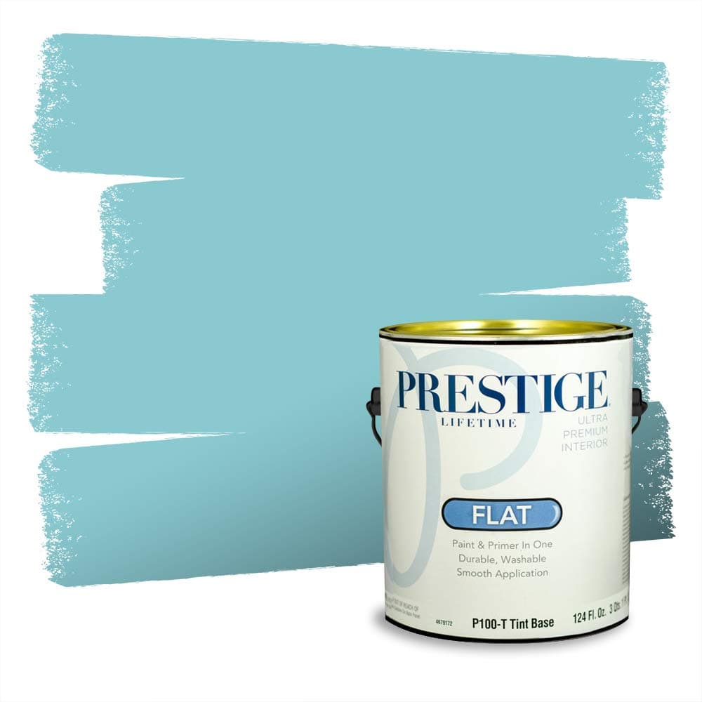 PRESTIGE Paints Interior Paint and Primer In One, 1-Gallon, Semi-Gloss, Comparable Match of Valspar* Dewdrop* — view 528
