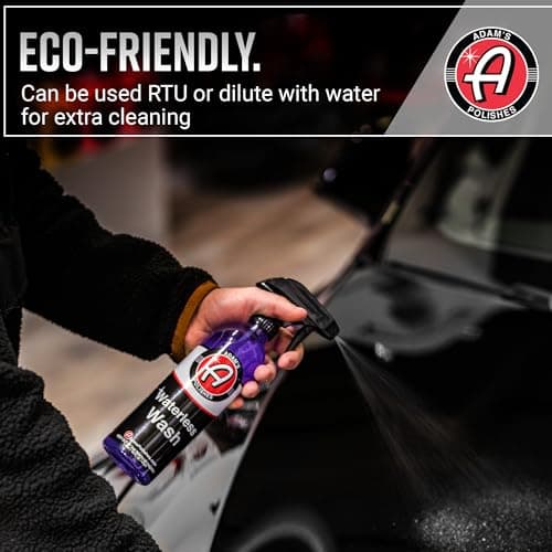 Adam's Polishes Waterless Wash (Gallon) - Cleaning Car Wash Spray for Detailing | Safe Ultra Slick Lubricating Formula for Auto, Boat, Motorcycle, RV | No Garden Hose, Wash Soap, or Foam Cannon — view 5