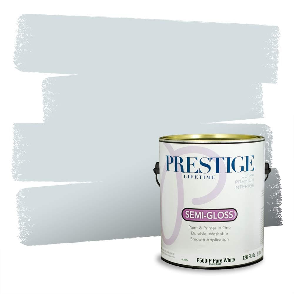 PRESTIGE Paints Interior Paint and Primer In One, 1-Gallon, Semi-Gloss, Comparable Match of Valspar* Dewdrop* — view 47