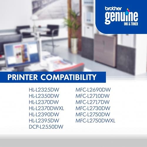 Brother Original TN730 High-Yield Black Toner Cartridge, Higher Yield for Value, Original Toner Replacement cartridges, for Brother Laser Printers HL-L2395DW, DCP-L2550DW, MFC-L2750DW, and More — view 4