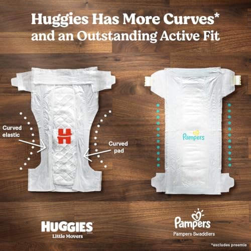 Huggies Size 5 Diapers, Little Movers Baby Diapers, Size 5 (27+ lbs), 132 Count (2 Packs of 66), Packaging May Vary — view 6