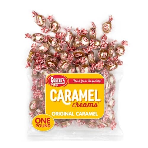 Goetze's Candy Classic Vanilla Caramel Creams, 1 lb Bag