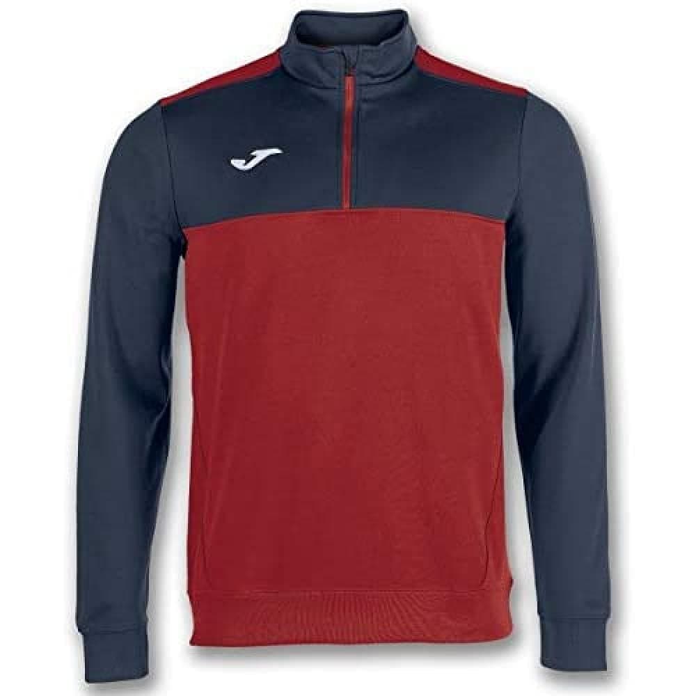 Joma- Sudadera para Hombre , 6XS - 3XL - Cálida y Transpirable, Evita entrada de Frío con Media Cremallera, Bajo y Puños en Rib - Winner — view 3