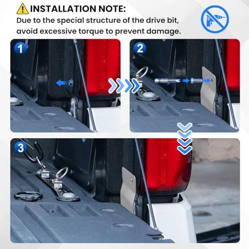 Klutchtech Tailgate Anti-Theft Lock Fit for Toyota Tacoma 2024 2025 2026+, Truck Bed Tailgate Locks Protector Compatible with Toyota Tacoma Accessories 2026-2024 — view 5