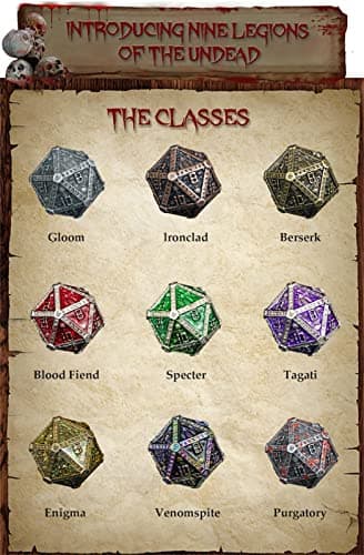 UD Unique Dice DND Metal Dice Set D&D Polyhedral Dice Set with Gift Box Metal Box DND Dice Set Polyhedron Dice for Dungeons and Dragons MTG D&D RPG Table Games D4 D6 D8 D10 D12 D20 Role Playing Game — view 2