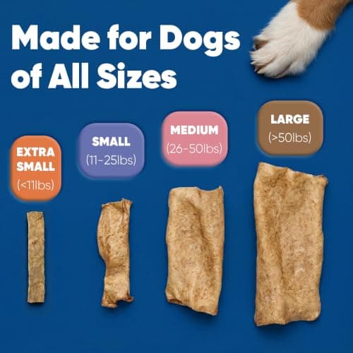 Virbac C.E.T.® Enzymatic Oral Hygiene Chews for Dogs, X Small - Plaque & Tartar Control - Single Layer Beefhide with Exclusive Dual-Enzyme System & Tasty Chicken Flavor - Easy to Give Dog Dental Chew — view 4