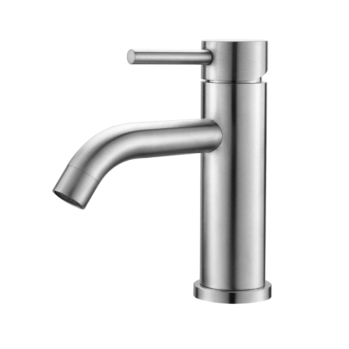 Ibergrif M11003 Grifo de Lavabo Monomando Mezclador de Baño en Acero Inoxidable con Aireador de Ahorro de Agua, Conexión G 3/8", Acabado Cromado — view 11