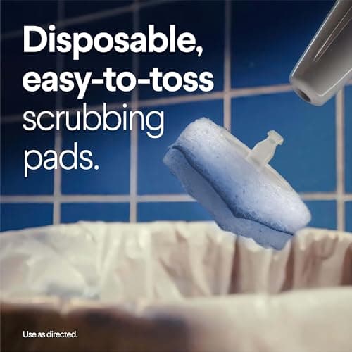 Clorox ToiletWand Toilet Bowl Cleaner- Toilet Brush, Storage Caddy and 16 Disinfecting Refill Heads — view 5