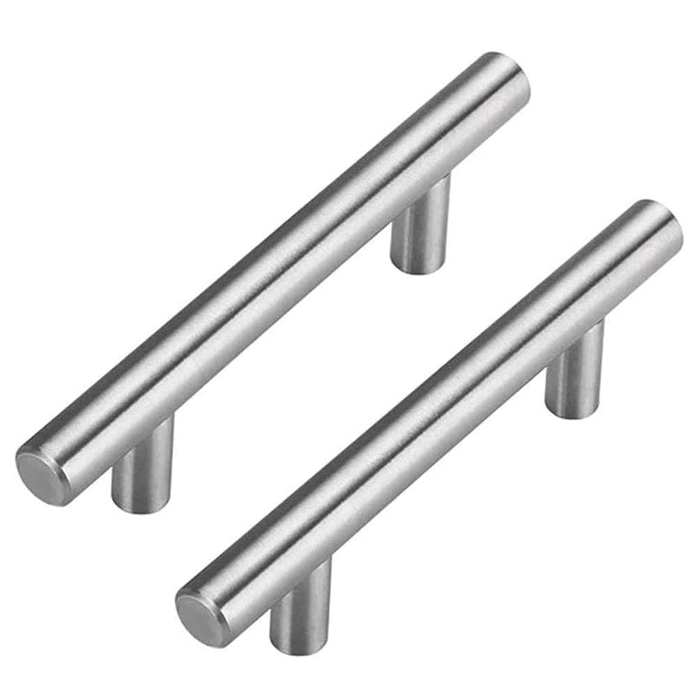 goldenwarm LS201BSS160 15 tiradores de acero inoxidable, distancia entre orificios, 160 mm, tiradores de barra para armario, cajones, puertas y cocina — view 10