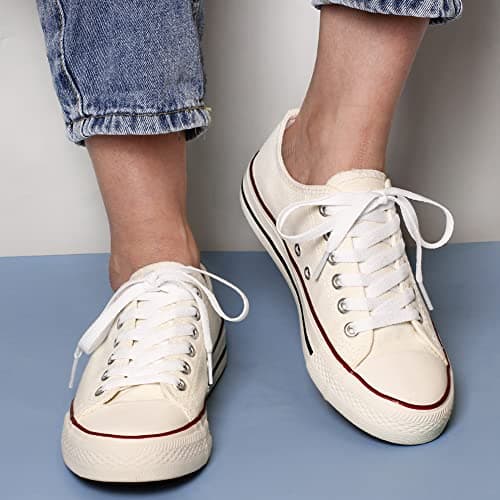 3 Pair Flat Shoe laces, 8mm Wide Shoelaces — view 3