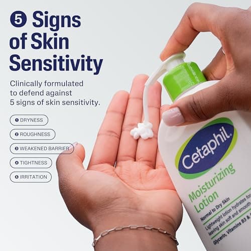 Cetaphil Daily Facial Cleanser Lotion for Combination to Oily, Sensitive Skin, 16 oz + Travel Size Moisturizing Lotion 2 oz — view 5