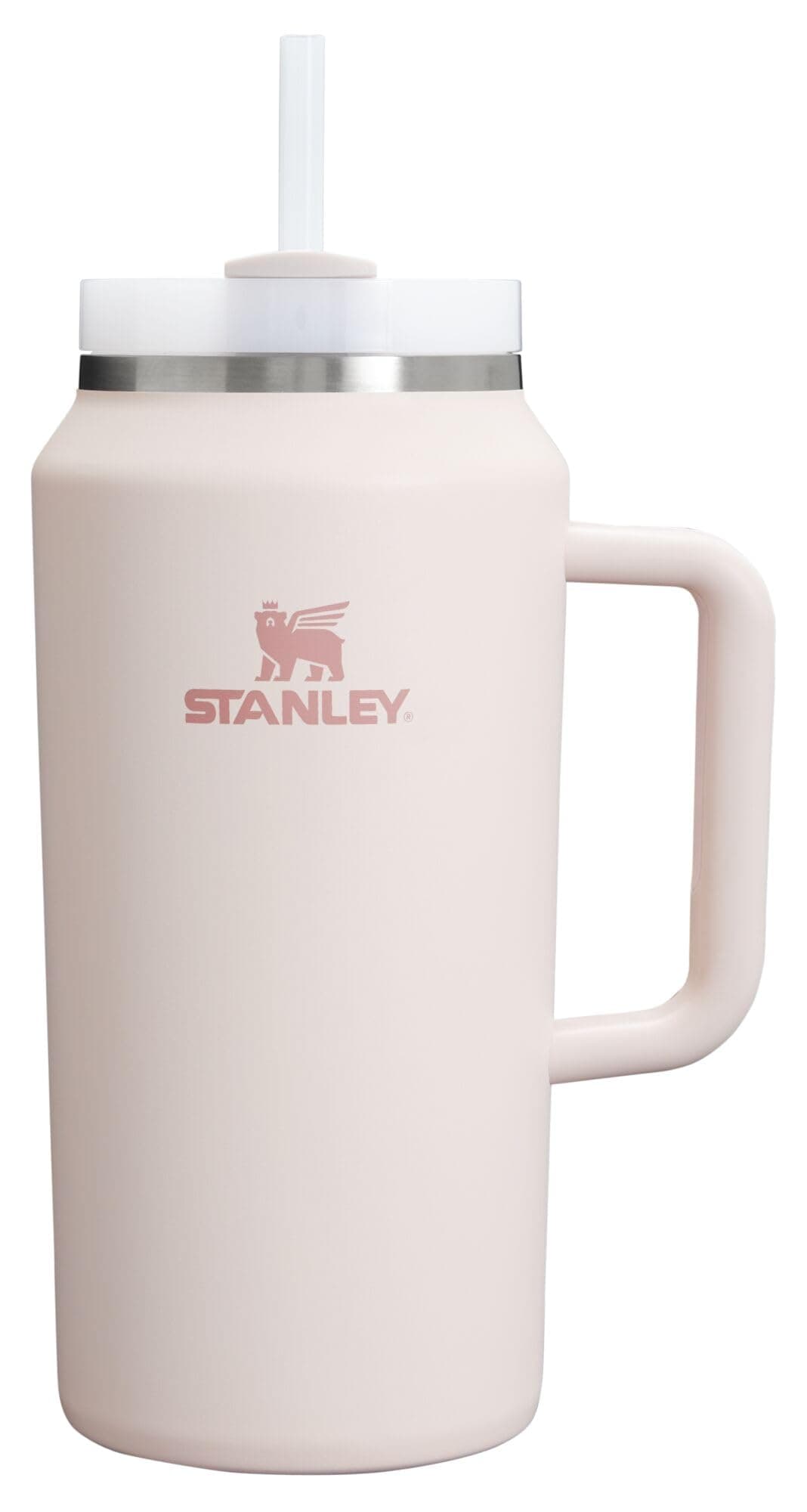 Stanley Quencher - Vaso H2.0 con mango - 1200 ml - Tapa de rosca con pajita incluida - Antifugas y portavasos de coche compatible para viajes - Vaso térmico de acero — view 26
