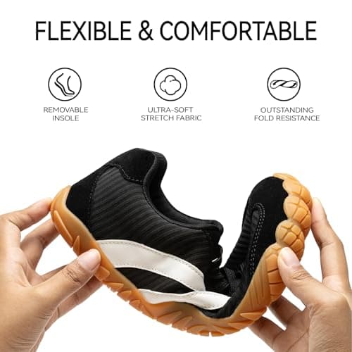 Barefoot Shoes Women Casual Sneakers,Wide Toe Box Shoes Women Zero Drop Barefoot Shoe Men,Minimalist Trail Running Shoe,Non-Slip Lightweight Breathable Comfortable Fashion Walking Hiking Shoes Unisex — view 2