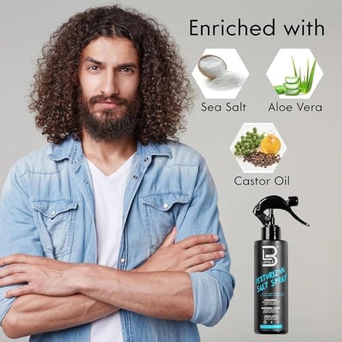 L3 Level 3 Sea Salt Texturizing Spray 100ml & Strong Hold Styling Powder 5G Bundle - Texturizing and Volumizing, Casual Hair Finish, Travel Size — view 4