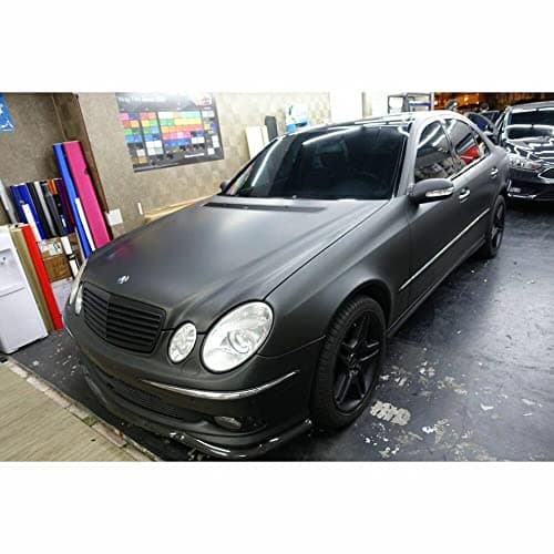 3M Car Wrap Roll 2080 Matte Deep Black | M22 | (Sample 3in x 5in) | Automotive Vinyl Wrap for Cars - Car Interior Wrap & Exterior — view 8