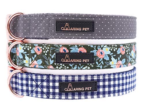 ARING PET Bowtie Dog Collars Adjustable Collar with Bow Tie for Puppy Small Medium Large Boy Girl Dogs-Size M Length 13.5-22" — view 5