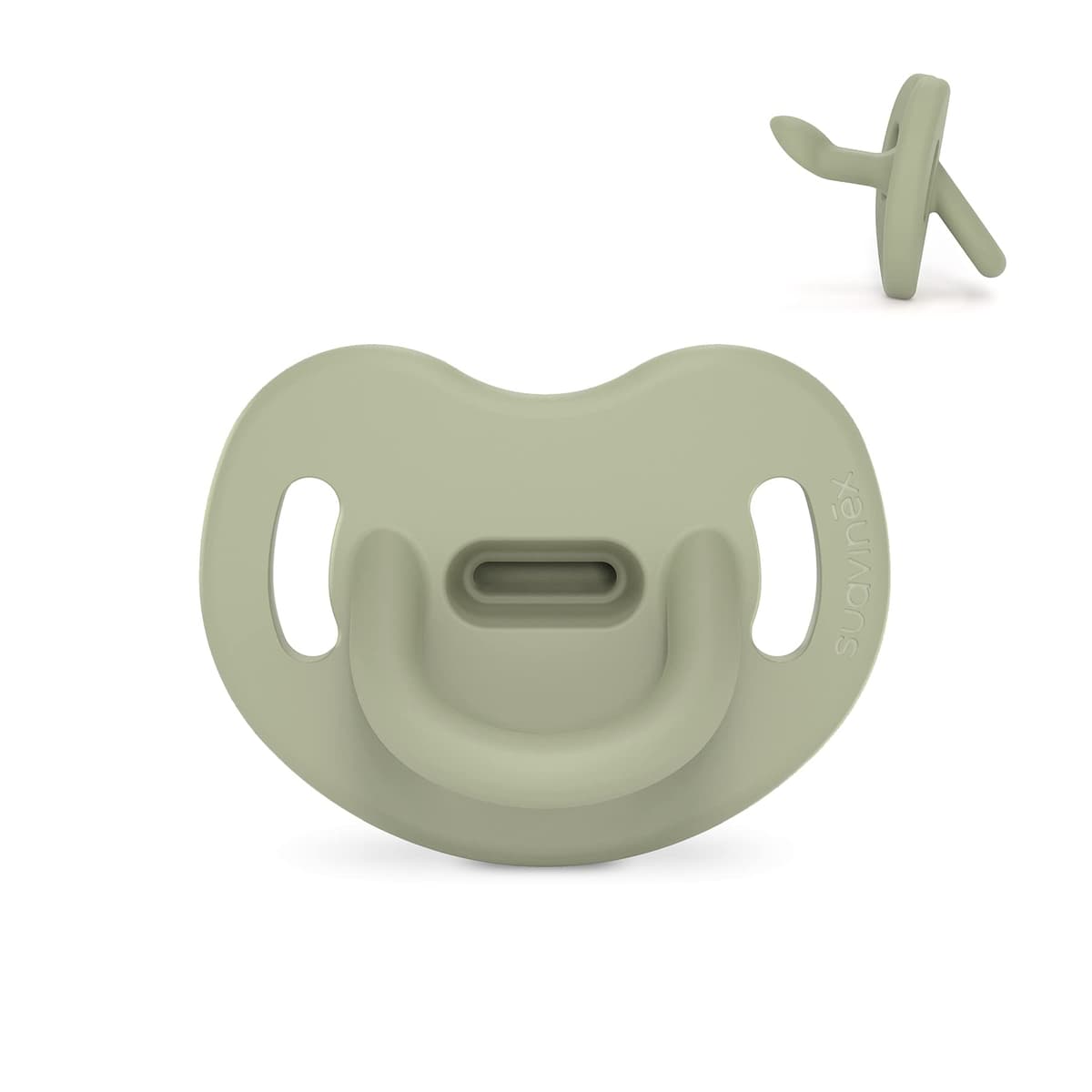 Suavinex, Chupete Todo Silicona, para Bebés 6/18 Meses, con Tetina Fisiológica Sx Pro, Súper Blandito y Flexible, Ideal para Dormir, Respeta el Desarrollo Bucodental, Colour Essence, Ballad Blue — view 30