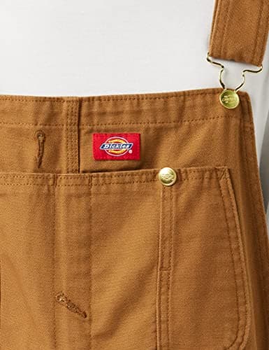 Dickies Men's Bib Overall, Brown Duck, 34X32 — view 3