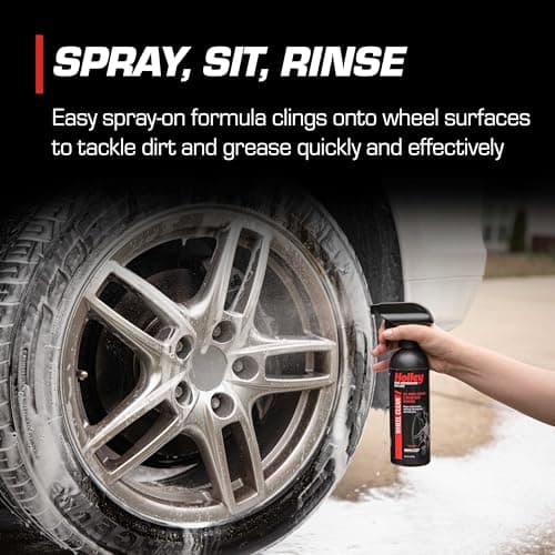 Holley Wheel Clean - All Wheel Cleaner & Brake Dust Remover - High-Performance Car Care, Spray on and Dissolve Grime - Acid-Free Formula for Tires - 16 oz. — view 2