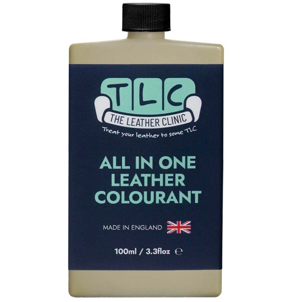 The Leather Clinic All in One Leather Colourant | Self Seal Leather Dye Repair Paint | Recolour Furniture, Sofas, Car Seats (Dark Green, 100ml) — view 24