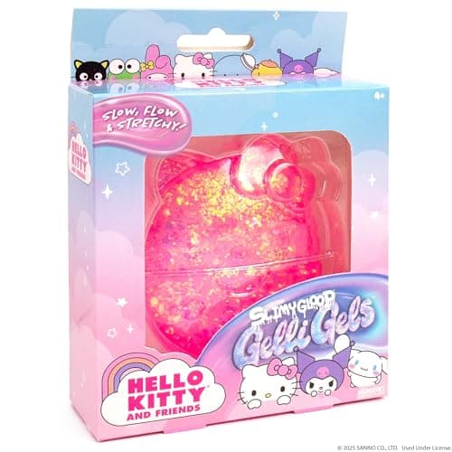 Hello Kitty® and Friends SLIMYGLOOP Gelli Gels – Hello Kitty, Slow Rising Sensory Squeeze Toy with Glitter, Gel Filled Fidget Toys — view 7