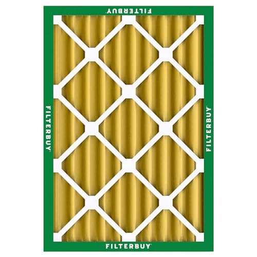Filterbuy 20x24x4 Air Filter MERV 11 Superior Pet & Allergy Defense (2-Pack), Electrostatic Pleated HVAC AC Furnace Filters Replacement, Made in USA (Actual Size: 19.38 x 23.38 x 3.63) — view 7