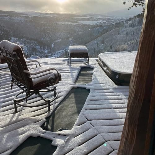 HeatTrak Heated Snow Melting Mats for Walkways - Heated Outdoor Mats - Snow Melting Mats for Winter Snow Removal - Trusted Snow and Ice Melt Products - No-Slip Sidewalk Heating Mats (20” x 60") — view 2