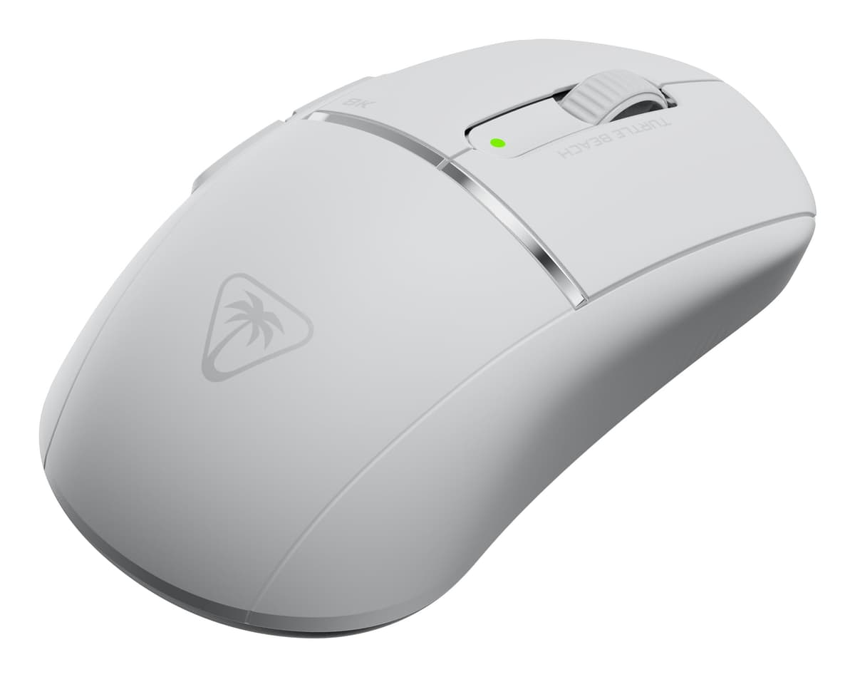 Turtle Beach Burst II Pro White Wireless Esports Gaming Mouse - 8K polling, 57g Ultra Lightweight, 150-hour battery, Optical Switches, Symmetrical, 30K DPI Optical Sensor, 8 programmable inputs — view 5