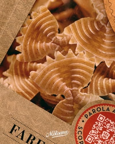 La Molisana Whole Wheat Farfalle N.66, 500g — view 4