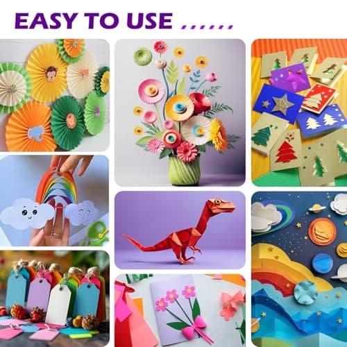 160 Sheets 8.5" X 11" Colored Cardstock, 80 Assorted Colors 180 GSM/65 LB Construction Paper Card Stock Printer Paper for Printing, Card Making, DIY Crafts, Kids School Supplies,Party Decorations — view 6