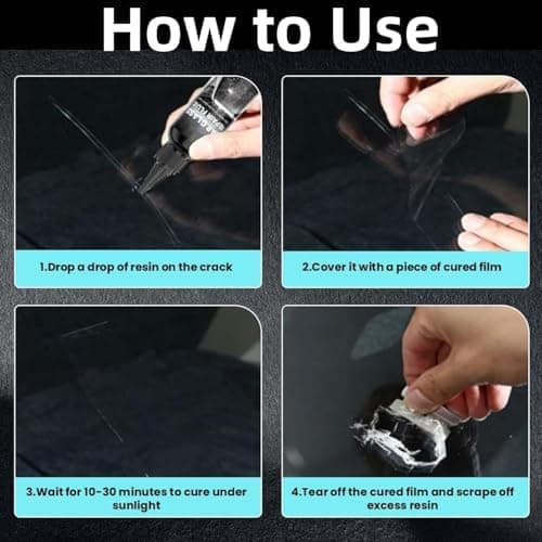 2026 Upgrade Car Windshield Crack Repair Kit, Windshield Repair Kit Car Glass Repair Kit for Cracks and Chips — view 4