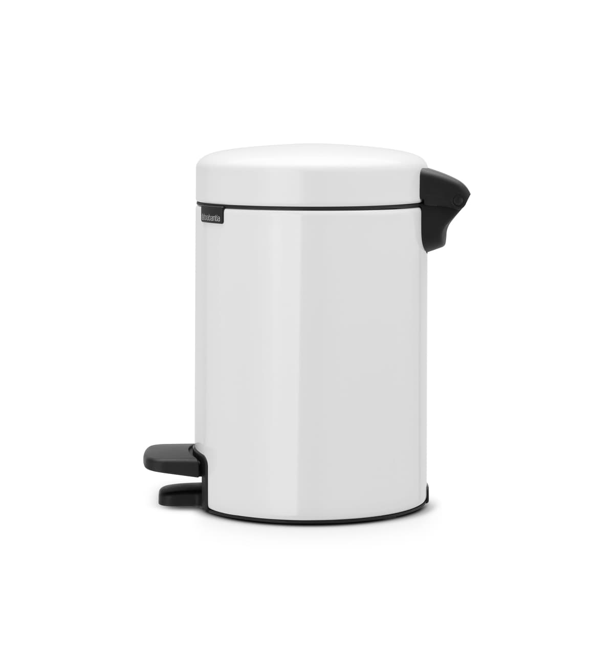 Brabantia Cubo de basura con pedal, Blanco, 3 l — view 3