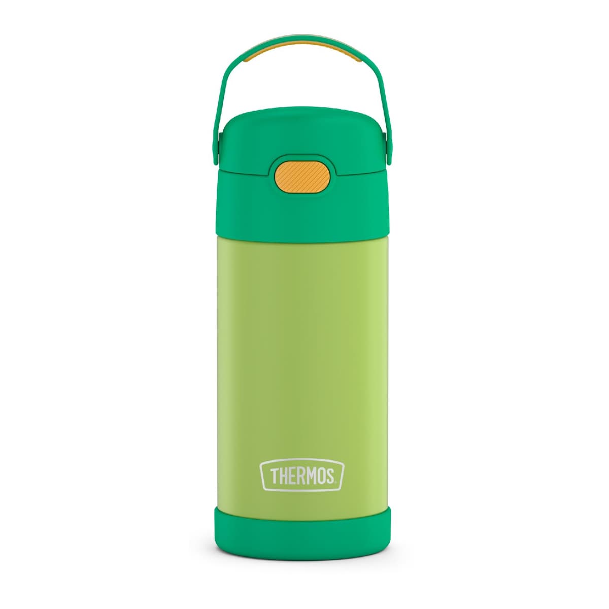 THERMOS FUNTAINER Water Bottle with Straw - 12 Ounce - Kids Stainless Steel Vacuum Insulated Water Bottle with Lid, Animal Presents — view 7